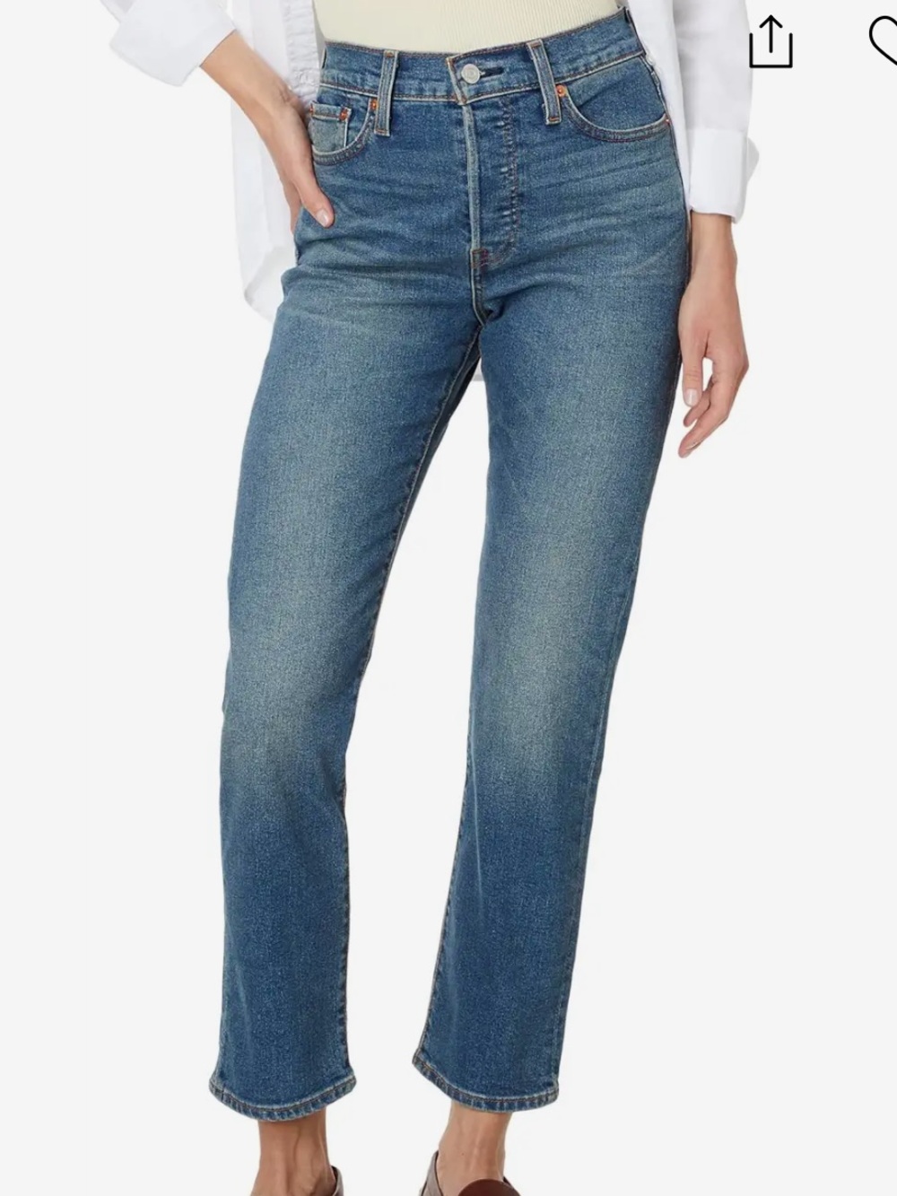 Levi’s Classic High-Rise Blue Women’s Jeans Wedgie